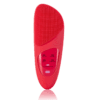 Brosse nettoyante électrique en silicone pour le visage Rouge